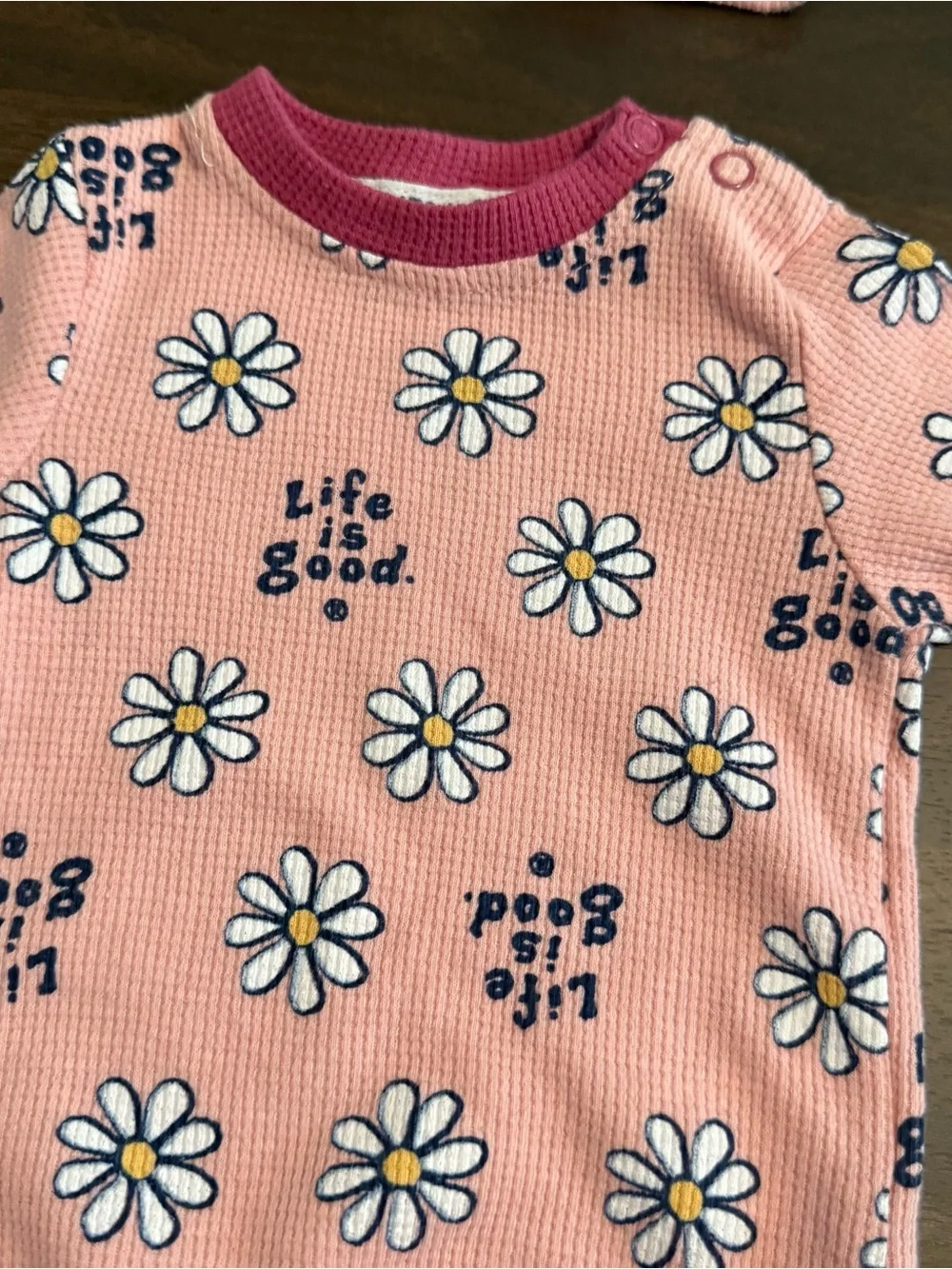 Sold Baby girl life is good onesie and headband set